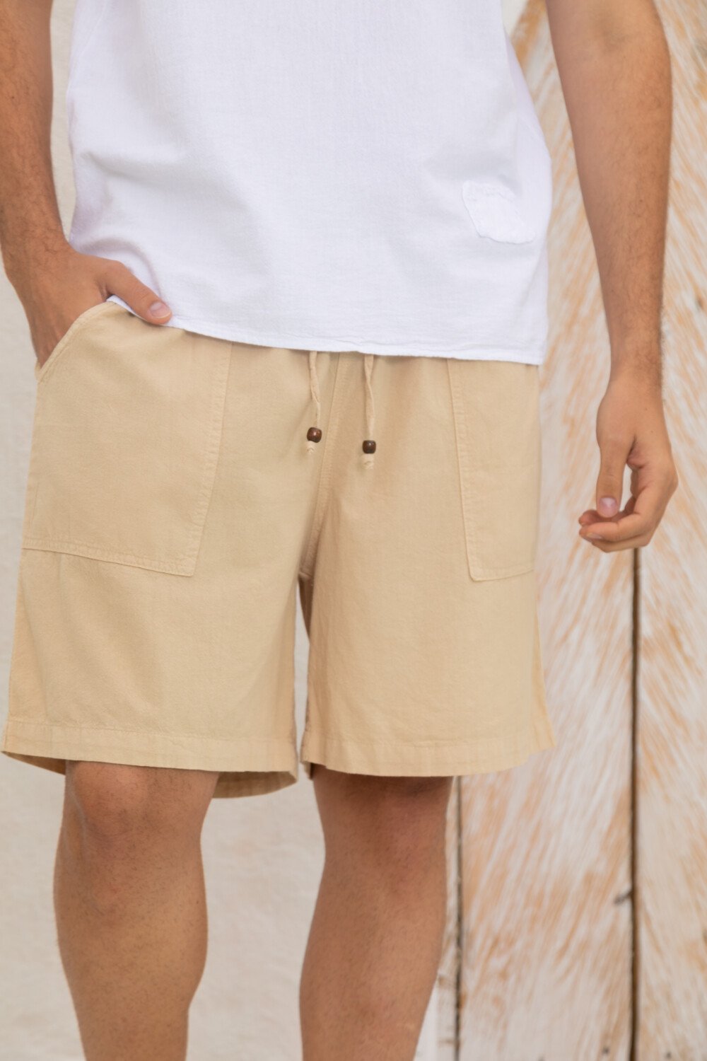 Man wearing Shirt REF 204-SL and Short REF S-301